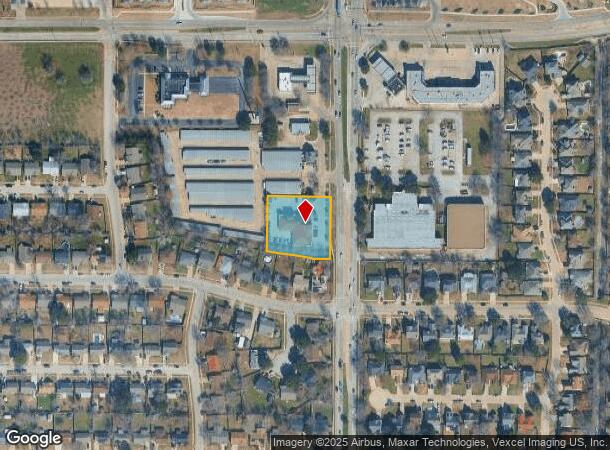  4860 Matlock Rd, Arlington, TX Parcel Map