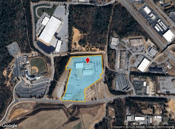 2010 Clement Blvd Nw, Hickory, NC Parcel Map