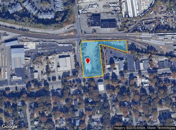  801 Hallock Ave, Port Jefferson Station, NY Parcel Map