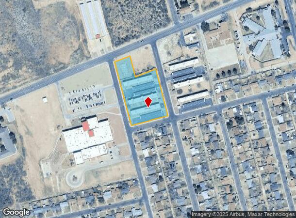  1905 Wasson Rd, Big Spring, TX Parcel Map