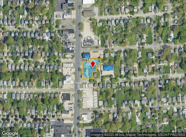  859 S Arlington St, Akron, OH Parcel Map