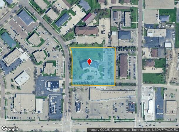1202 Westrac Dr S, Fargo, ND Parcel Map
