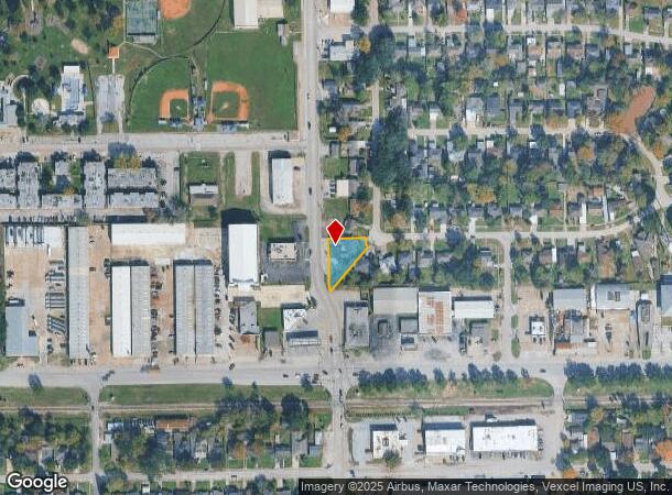 1215 Mercury Dr, Houston, TX Parcel Map