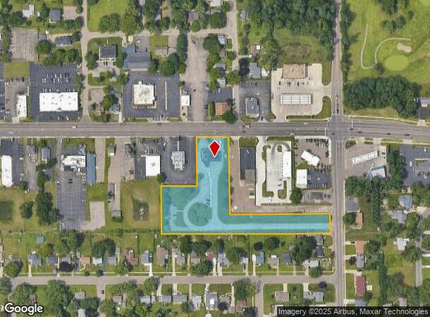  192 Columbia Ave E, Battle Creek, MI Parcel Map