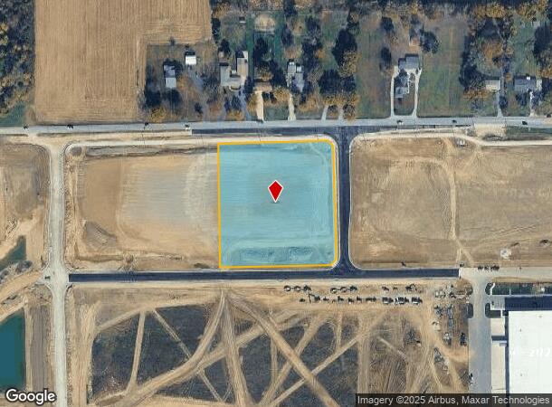 N Graham Rd, Whiteland, IN Parcel Map