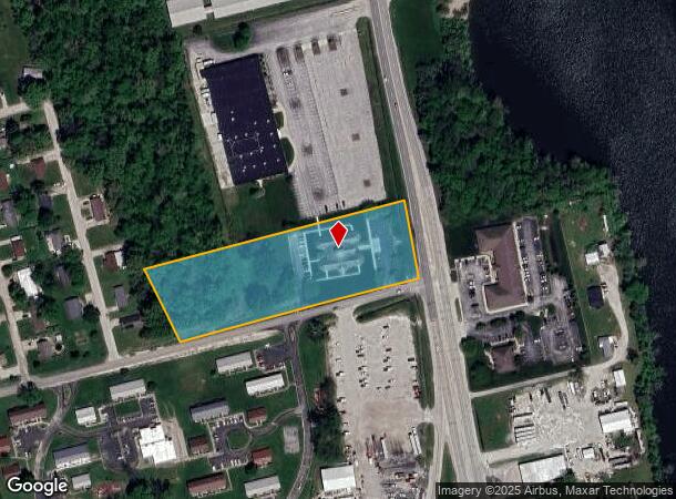 2121 Willow St, Vincennes, IN Parcel Map