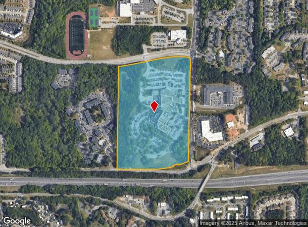 5900 Hillandale Dr, Lithonia, GA Parcel Map