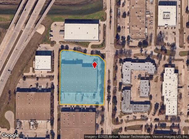 1500 Luna Rd, Carrollton, TX Parcel Map