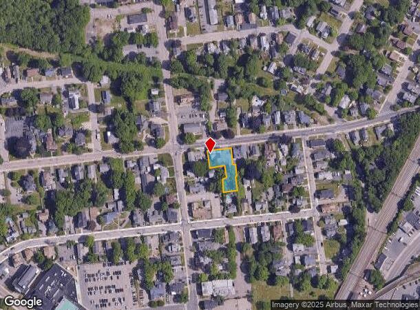 45 Peck St, Attleboro, MA Parcel Map