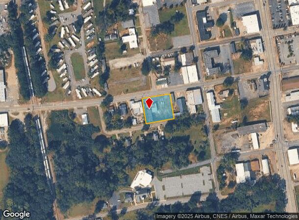  401 W Market St, Anderson, SC Parcel Map
