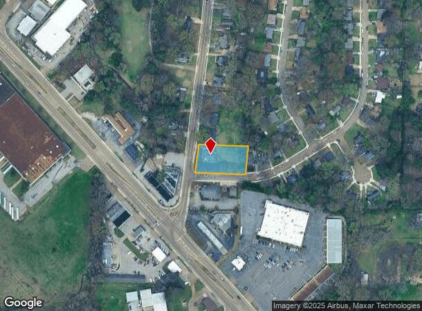 538 S Center St, Collierville, TN Parcel Map