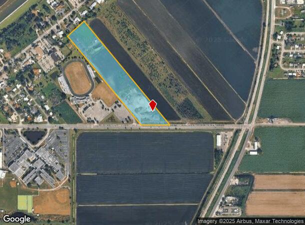 1311 Larrimore Rd, Pahokee, FL Parcel Map