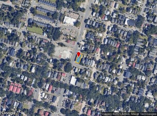  1820 Montgomery St, Savannah, GA Parcel Map