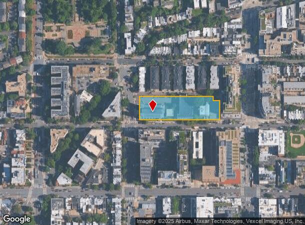  1425 V St Nw, Washington, DC Parcel Map