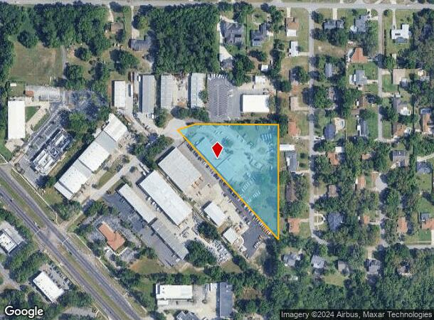  1733 Benbow Ct, Apopka, FL Parcel Map