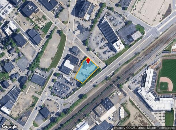  75 Madison St, Worcester, MA Parcel Map