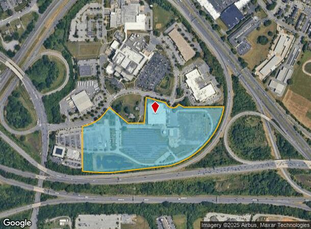 630 Solarex Ct, Frederick, MD Parcel Map