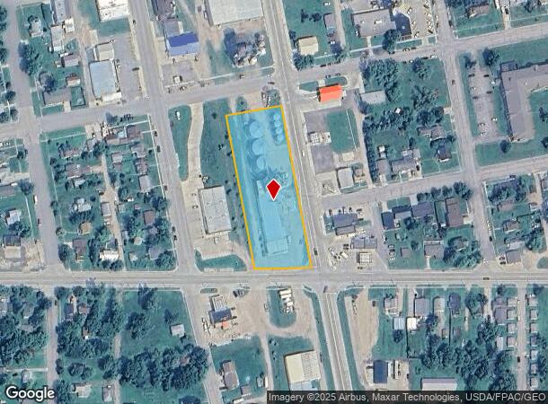  12 W Thorpe Ave, Ada, MN Parcel Map