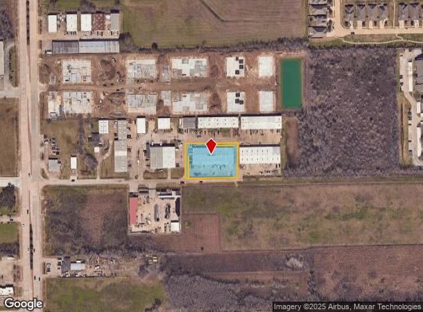 3800 Halik St, Pearland, TX Parcel Map