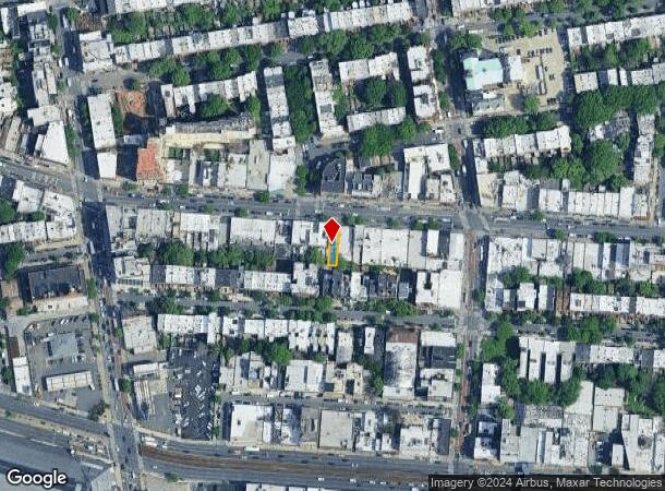  1238 Fulton St, Brooklyn, NY Parcel Map