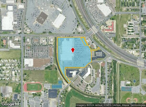  1801 W Lincoln St, Harlingen, TX Parcel Map