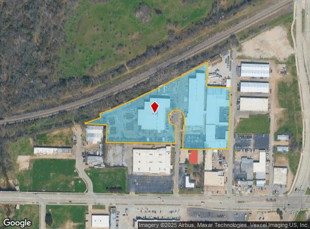  120 Luttrell St, Arlington, TX Parcel Map