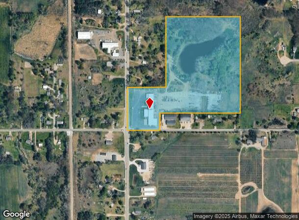 351 W 136Th St, Grant, MI Parcel Map