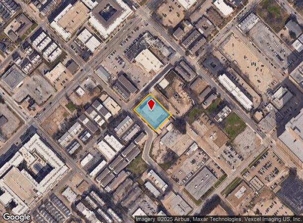  3910 San Jacinto St, Dallas, TX Parcel Map