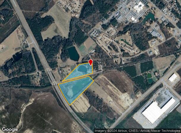  2744 Moore Station Rd, Dublin, GA Parcel Map