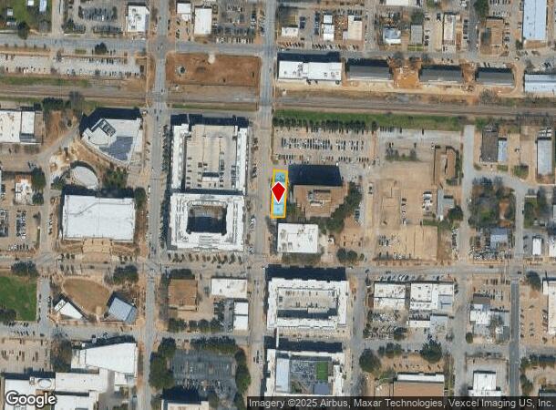 103 S Mesquite St, Arlington, TX Parcel Map