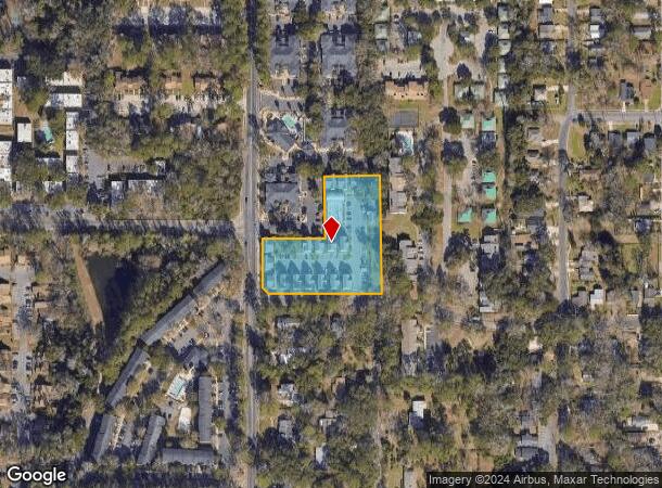  1824 Greentree Ln, Tallahassee, FL Parcel Map