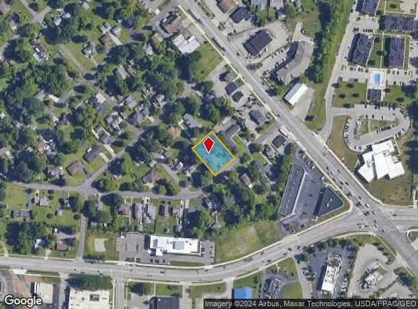  1805 Roslyn Ave, Dayton, OH Parcel Map