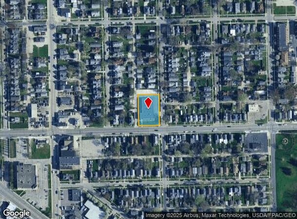  1123 Navarre Ave, Toledo, OH Parcel Map