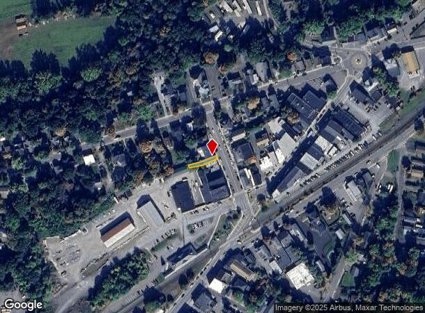 22 Park Row, Chatham, NY Parcel Map