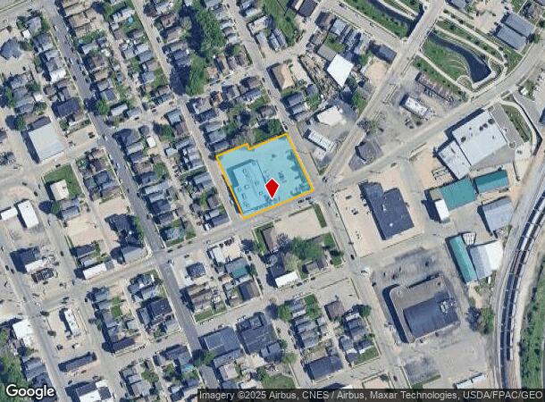 345 E 20Th St, Dubuque, IA Parcel Map