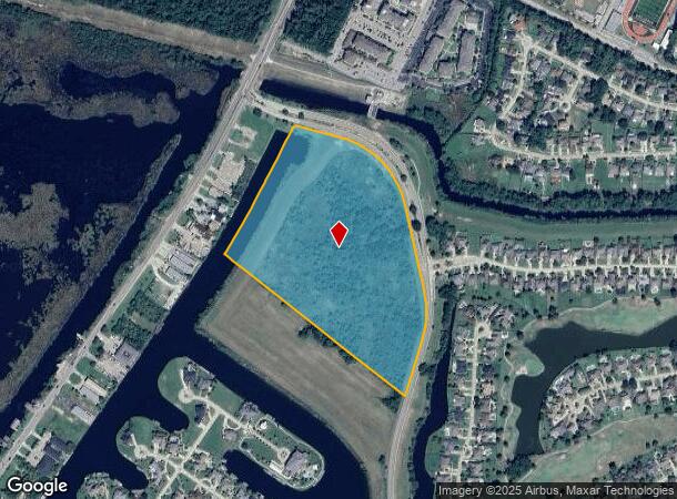 Oak Harbor Blvd, LA Parcel Map