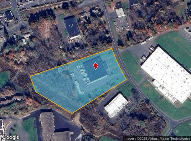 23 Thompson Rd, East Windsor, CT Parcel Map