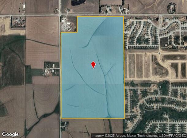 S 60Th St, Papillion, NE Parcel Map