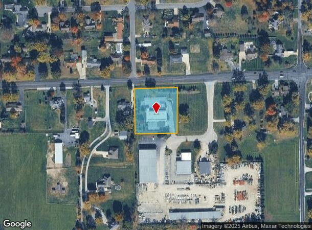 8110 Network Dr, Plainfield, IN Parcel Map