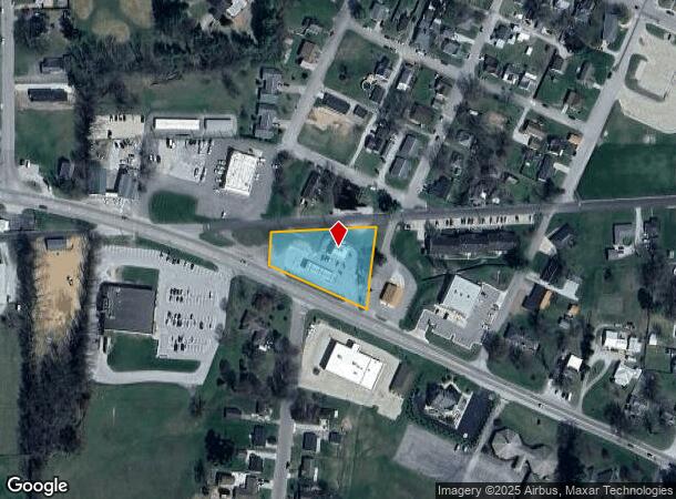 800 W Block Commerce St, Brownstown, IN Parcel Map