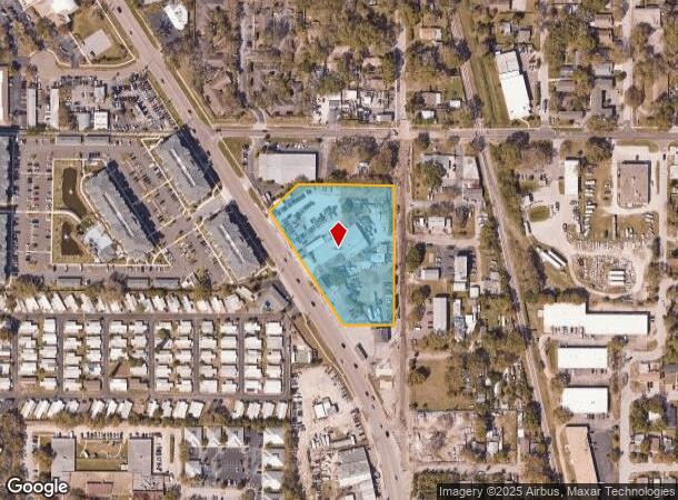  1611 S Fort Harrison Ave, Clearwater, FL Parcel Map