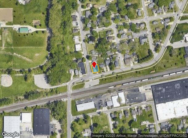  7154 Front St, Holland, OH Parcel Map