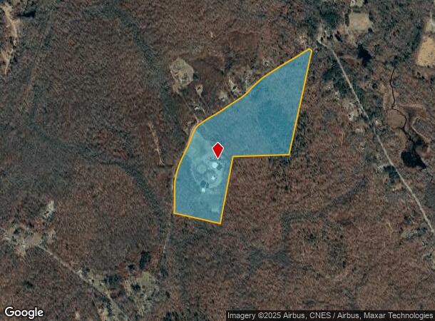  304 Parish Hill Rd, Chaplin, CT Parcel Map