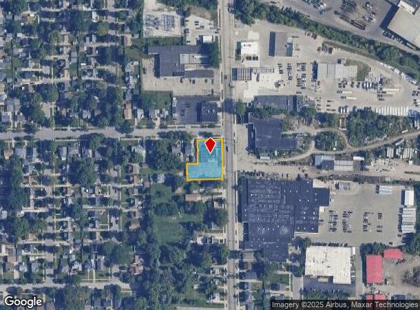  1727 Alpine Ave Nw, Grand Rapids, MI Parcel Map