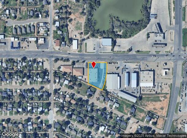  401 50Th St, Lubbock, TX Parcel Map