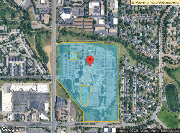  7700 S Broadway, Littleton, CO Parcel Map