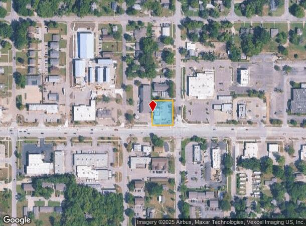 1400 W 6Th St, Lawrence, KS Parcel Map