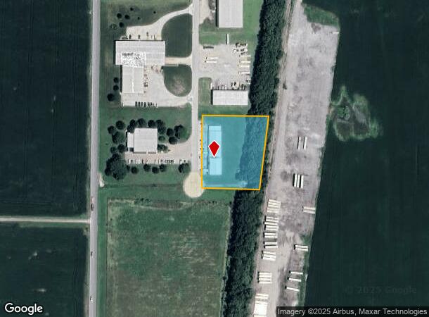 6050 Industrial Ave N, Connersville, IN Parcel Map