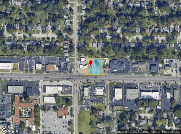 1411 E Sunshine St, Springfield, MO Parcel Map