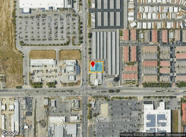 1040 N Benson Ave, Upland, CA Parcel Map